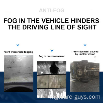 Fiara fiara anti-fog manopy ny vokatra fikarakarana fiara anatiny